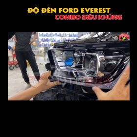 Độ đèn Ford Everest tại Auto365