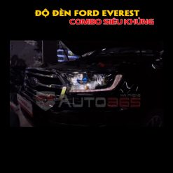 Độ đèn Ford Everest tại Auto365
