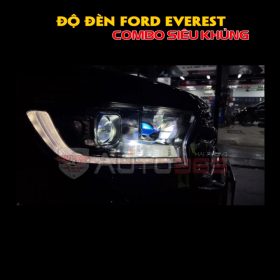 Độ đèn Ford Everest tại Auto365