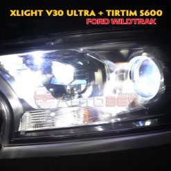 Độ đèn Ford Wildtrak với 4 bi X-Light V30 Ultra và Tirtim S600