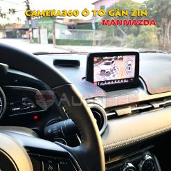 Lắp camera360 tích hợp zin Mazda 2 2020