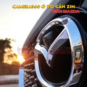 Lắp camera360 tích hợp zin Mazda 2 2020