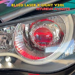 Độ đèn Avante với X-Light V20L - bi led laser