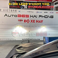 Độ đèn Avante với X-Light V20L - bi led laser