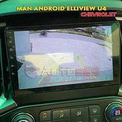 Độ màn android Elliview U4 trên Chevrolet Colorado