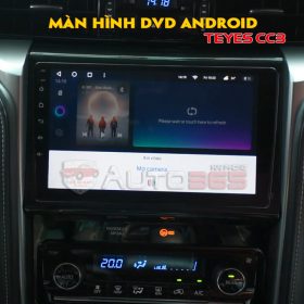 Lắp màn hình DVD android Teyes CC3 trên Toyota Fortuner 2020