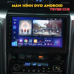 Lắp màn hình DVD android Teyes CC3 trên Toyota Fortuner 2020