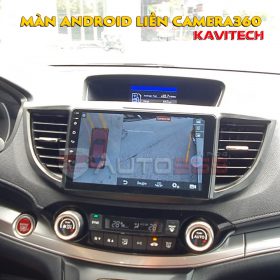 Màn liền Camera360 Kavitech trên Santafe Hyundai