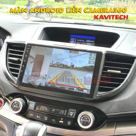 Màn liền Camera360 Kavitech trên Santafe Hyundai