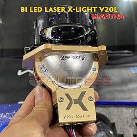 Độ đèn Elantra với bi led laser X-Light V20L