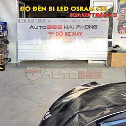 Độ đèn xe Kia Optima với Osram CBI