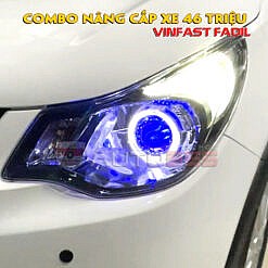 Gói độ xe Fadil 46TRIỆU - bi led xlight v30 ultra