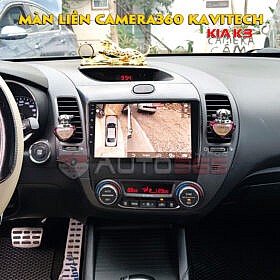 Nâng cấp màn liền Camera360 Kavitech trên Kia Cerato K3