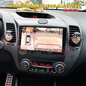 Nâng cấp màn liền Camera360 Kavitech trên Kia Cerato K3