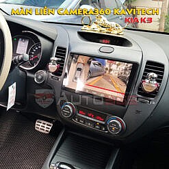 Nâng cấp màn liền Camera360 Kavitech trên Kia Cerato K3