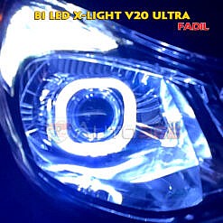 Bi led V20 Ultra X-Light trên Vinfast Fadil