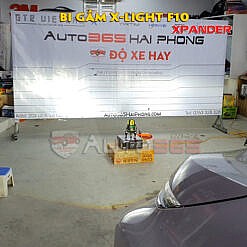 Gắn bi gầm LED X-light F10 trên Mitsubishi Xpander