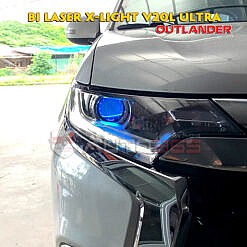 Thay đèn bi led Outlander với bi laser Xlight V20L Ultra