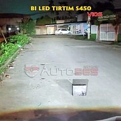 Tirtim S450 - Ánh sáng siêu đỉnh trên Toyota Vios