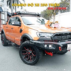 Nắp thùng xe bán tải và combo độ xe trên Wildtrak