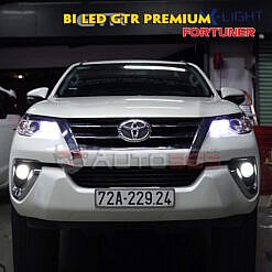 Độ Fortuner với cặp đèn GTR Premium