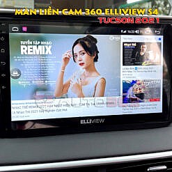 Camera 360 độ ô tô Elliview S4 trên Tucson 2021