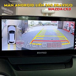 Màn hình Bravigo 360 trên Mazda CX3