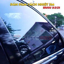 Phim cách nhiệt ô tô 3M trên BMW 320i