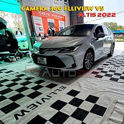 Camera 360 ôtô Elliview cho chiếc Altis 2022 đầu tiên tại Việt Nam