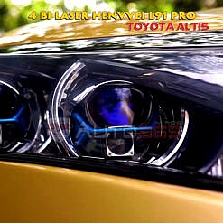 độ đèn toyota altis