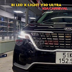 X-Light V30 Ultra 2022 siêu sáng trên Kia Carnival