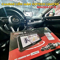 Lắp camera360 liền màn android Gotech cho CX5