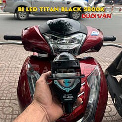 BI LED TITAN BLACK 5800K - ĐUÔI VẶN