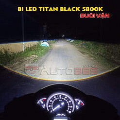 BI LED TITAN BLACK 5800K - ĐUÔI VẶN