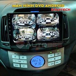 Màn hình ôtô DVD Android Kavitech liền camera 360