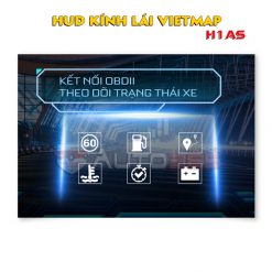 Màn hình Hud Vietmap H1 hiển thị thông tin lái xe