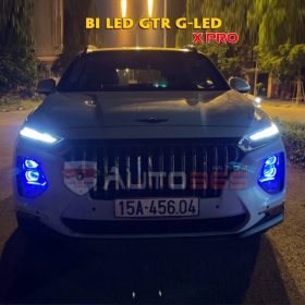 Độ 4 bi G-LED X Pro GTR trên Hyundai Santafe