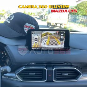 Độ camera360 Elliview cho Mazda CX5 với phiên bản Elliview V5P