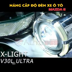 Độ đèn cho Mazda 6 GTR G-Led X Pro hay X-Light V30L Ultra