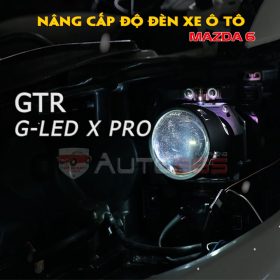 Độ đèn cho Mazda 6 GTR G-Led X Pro hay X-Light V30L Ultra
