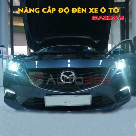Độ đèn cho Mazda 6 GTR G-Led X Pro hay X-Light V30L Ultra