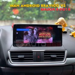 Màn hình android Bravigo-V2 trên Mazda3 2015
