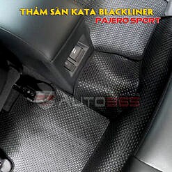 Thảm sàn ôtô cao su KATA trên Pajero 2021