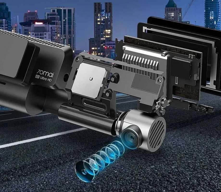 thấu kính camera hành trình 70mai A800 4K