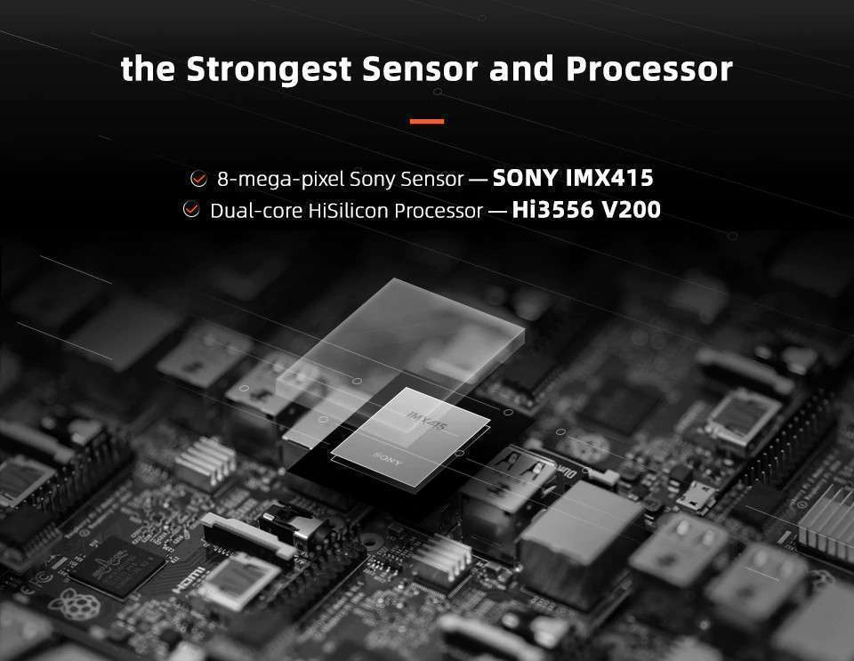 chip xử lý của A800 4K
