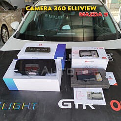 Độ Android Bravigo và cam360 Elliview cho Mazda 3
