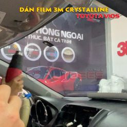 Film 3M Crystalline trên Vios và Nâng cấp DVD Android Elliview U4