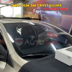 Film 3M Crystalline trên Vios và Nâng cấp DVD Android Elliview U4