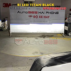 Tăng sáng với bi led TitanBlack gắn zin trên Hyundai i10