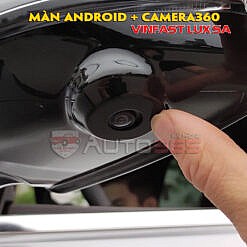 Camera360 Elliview và Màn android Bravigo trên Vinfast Lux SA